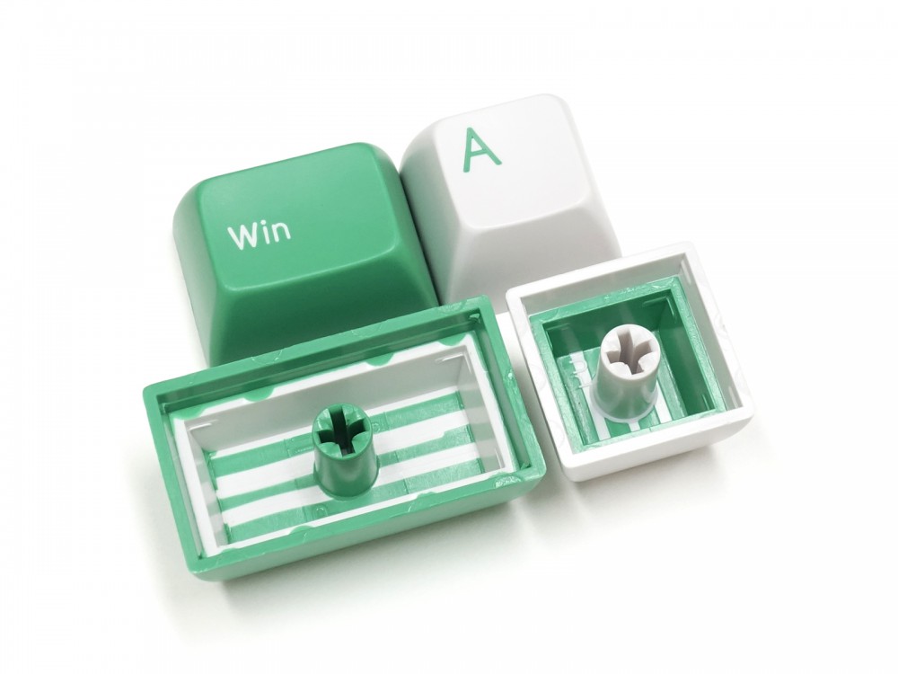 Double shot Filco minila key set USA mint sugar