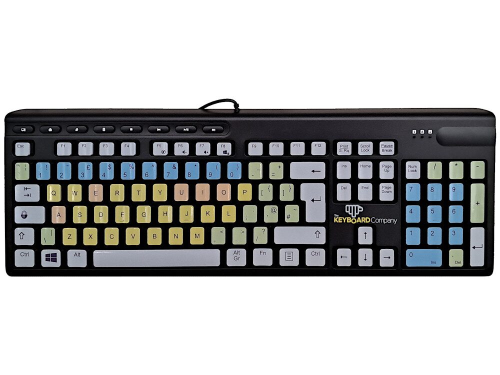 Dyslexic UK Keyboard Black