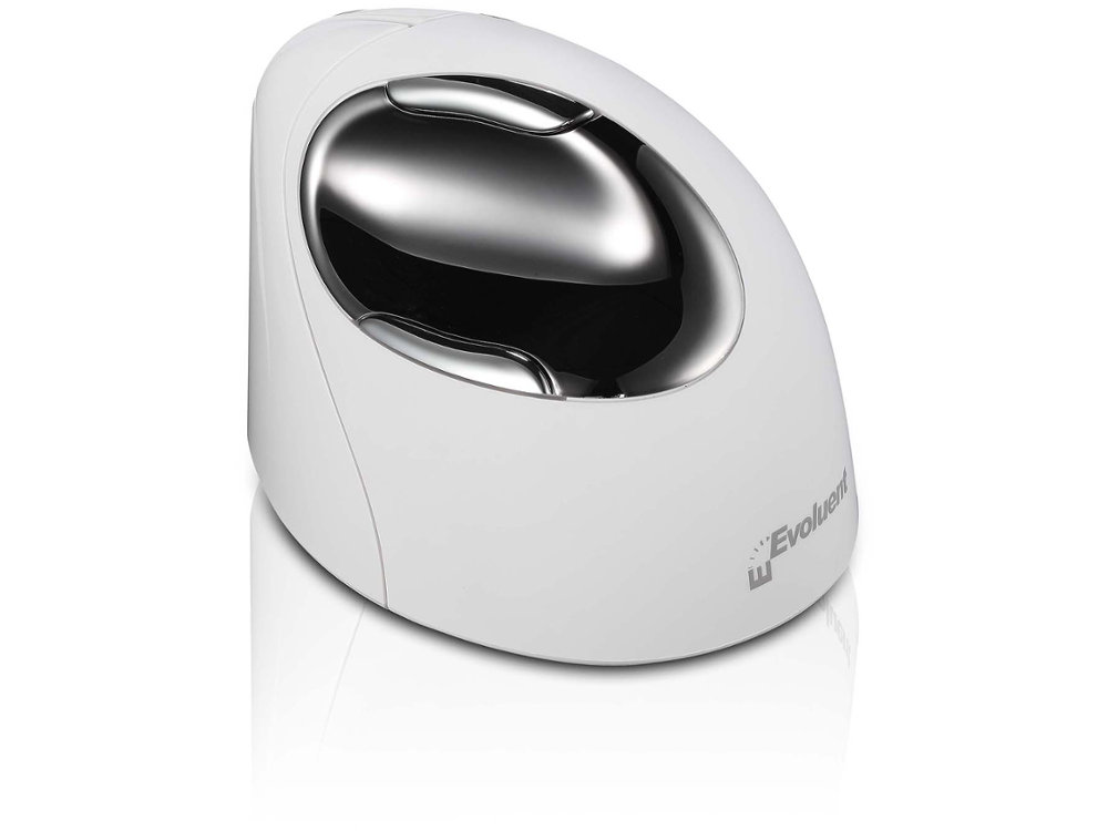Evoluent vertical mouse right handed bluetooth white
