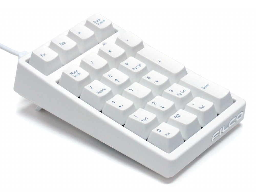 Filco keypad matte white