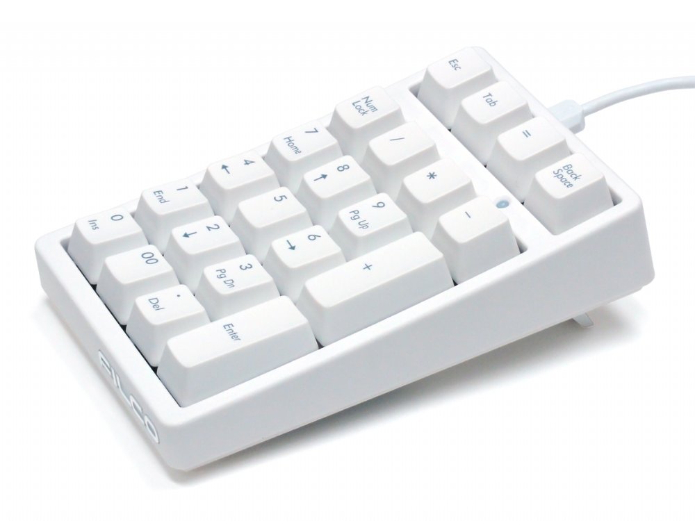 Filco keypad matte white