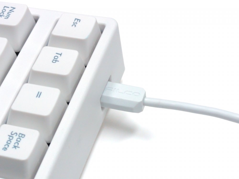 Filco keypad matte white