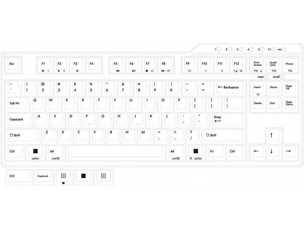Filco majestouch convertible 3 tenkeyless US