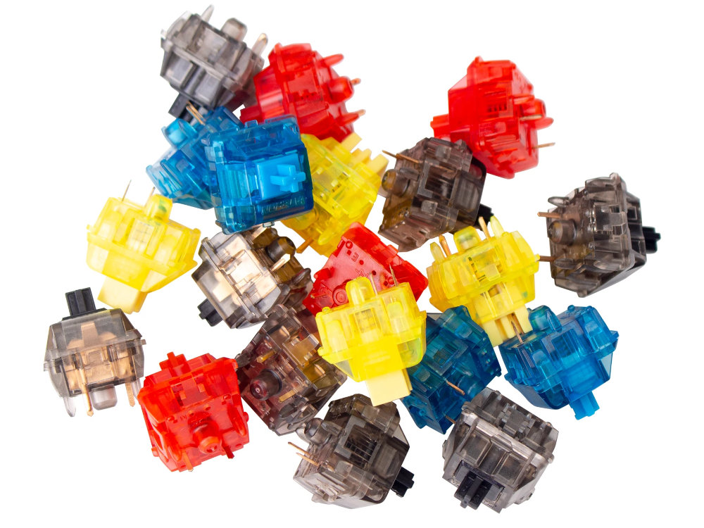 Gateron Ink V2 35 Switch Sets and Holder