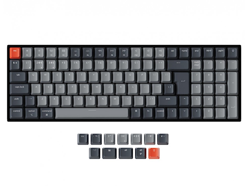 K4 backlit convertible keyboard UK large-1