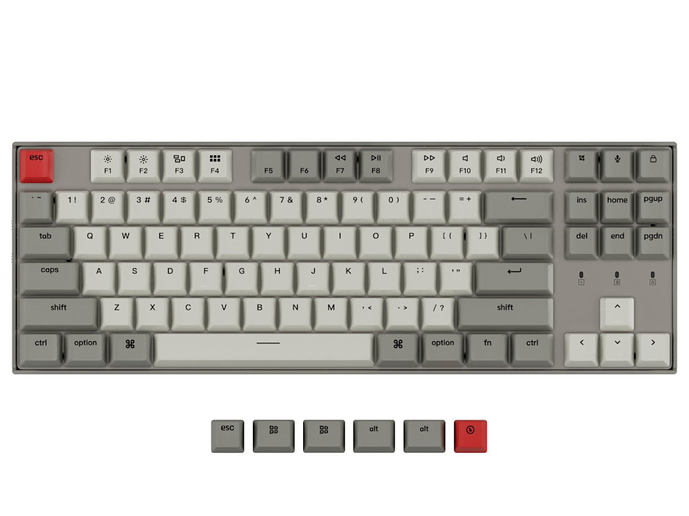 USA Keychron K8 Bluetooth Tactile Mac/PC Keyboard