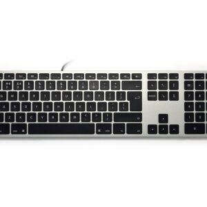 UK Matias Wired Aluminum Keyboard for Mac Space Grey