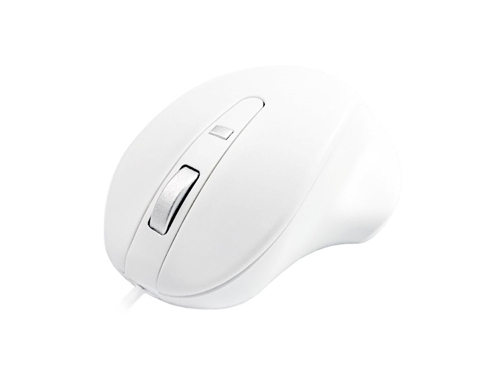 Matias PBT and Aluminium Short Cable Mouse White USB