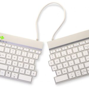R-Go Split Bluetooth Break Ergonomic Keyboard White