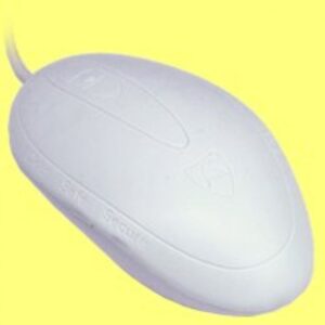 SEAL SHIELD Mouse White - Waterproof Optical Mouse