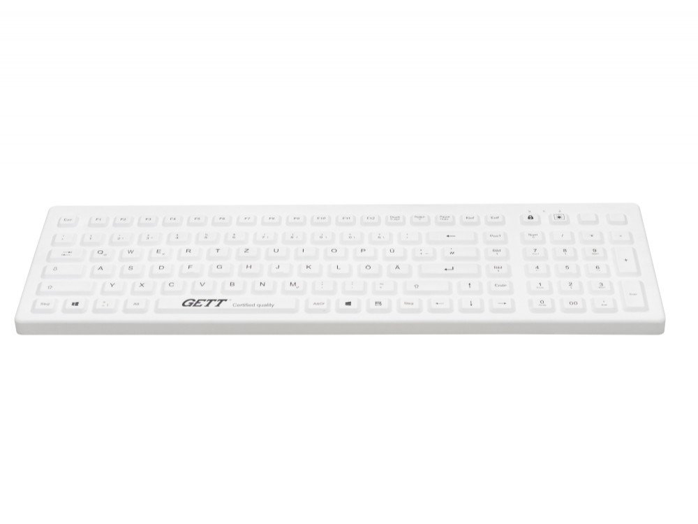 Desktop Silicone Medical Keyboard with Full Layout