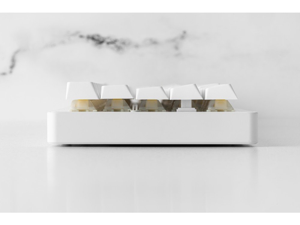 Whitefox eclipse Bluetooth RGB mac PC 65 percent aluminium keyboard US