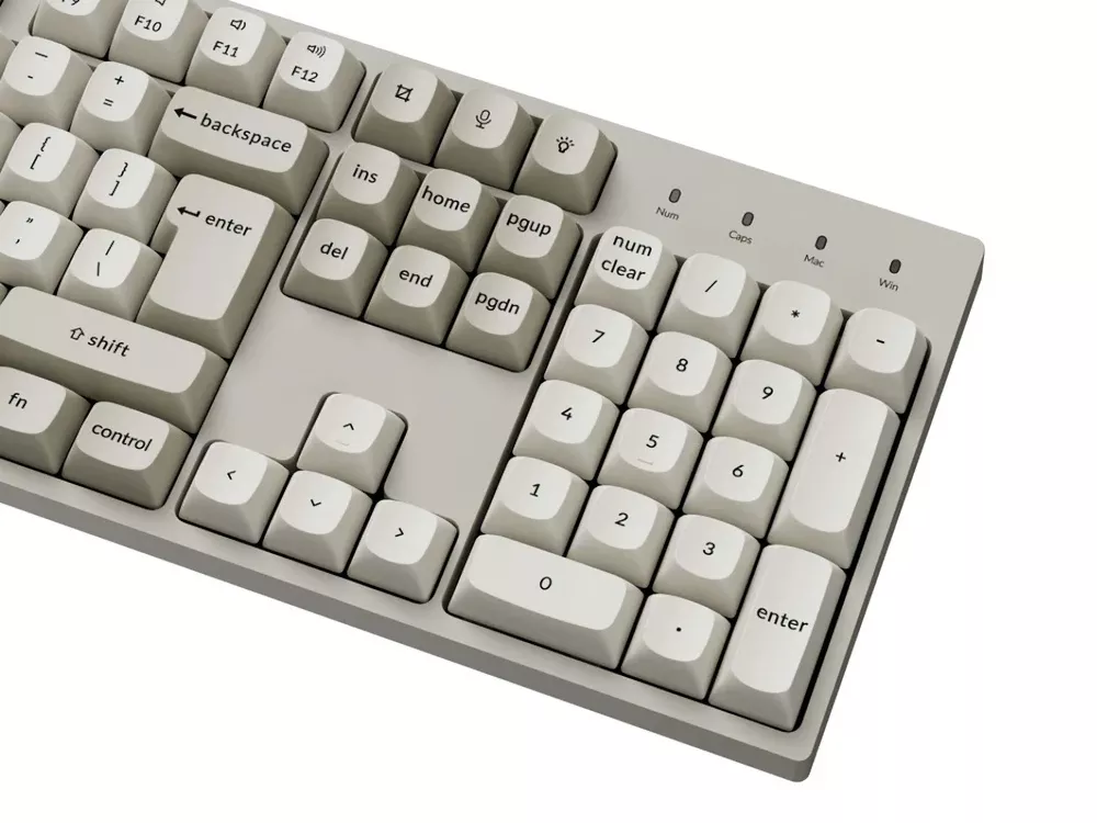 C2 pro 8k QMK full-size wired keyboard UK