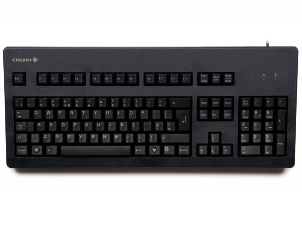 Superior Gold Contact, MX Blue Click Keyboard, Black