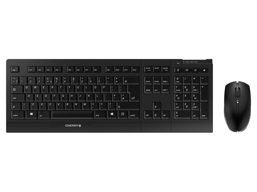 CHERRY B.UNLIMITED 3.0 Professional Wireless Rechargeable Desktop Set AES Secure