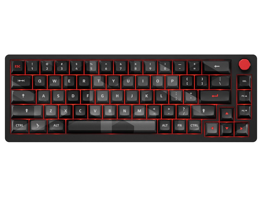 US DAS DeltaForce Cyber Shadow Camo RGB Backlit Hot-Swap Aluminium Mac/PC 65% Keyboard