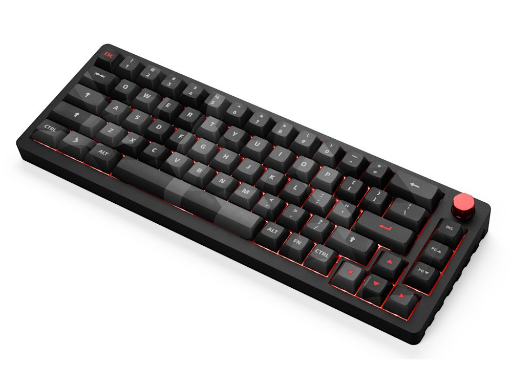 Deltaforce 65 cyber shadow camo aluminium hot-swap keyboard