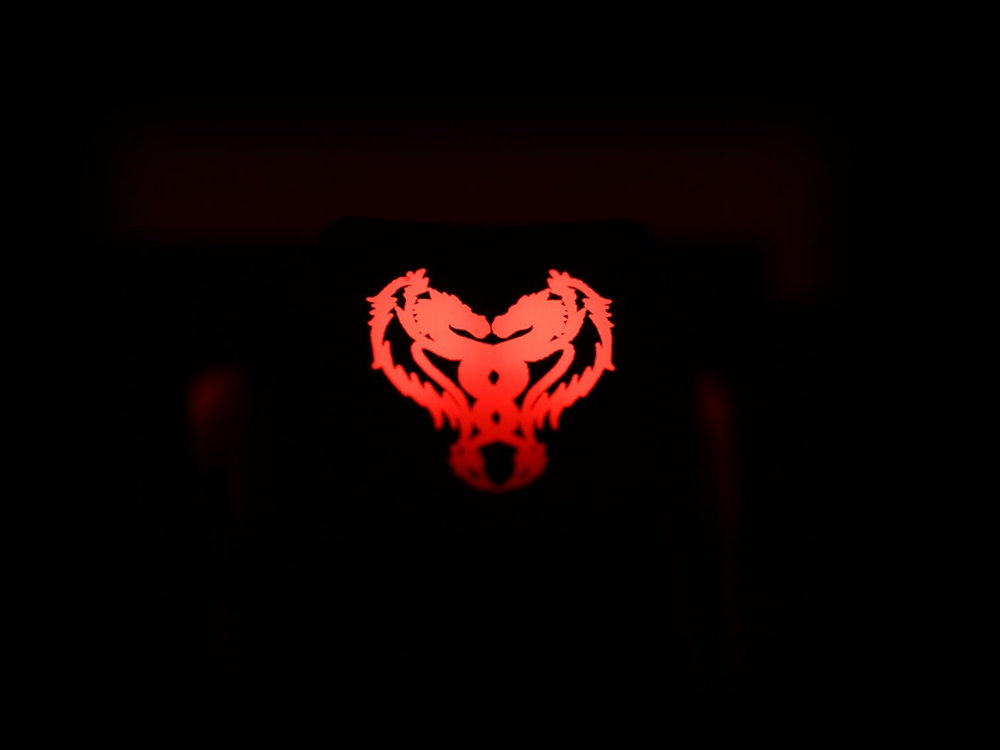 Double dragon backlight Cherry MX keycap