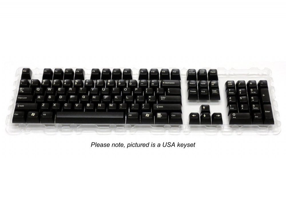 Double Shot Filco 105 Key Swedish/Finnish Keyset