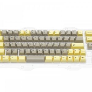 Double Shot Filco Minila USA Keyset, Custard & Chocolat