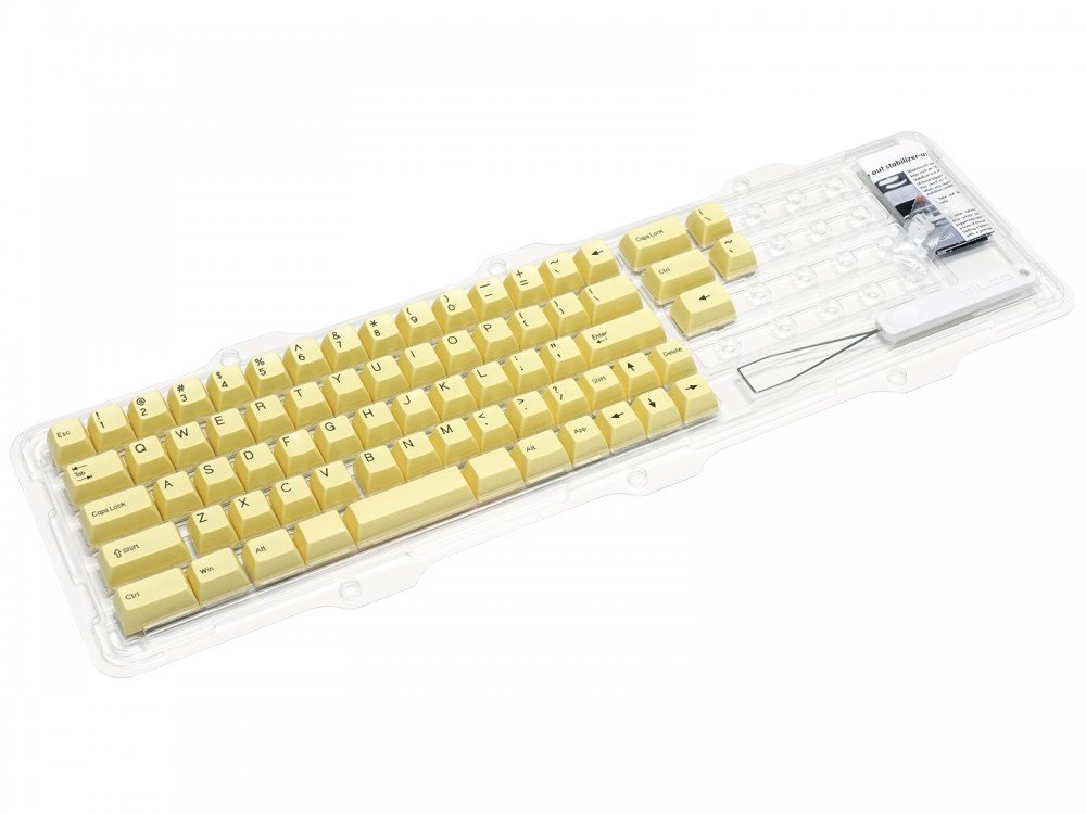 Double shot Filco minila key set USA custard