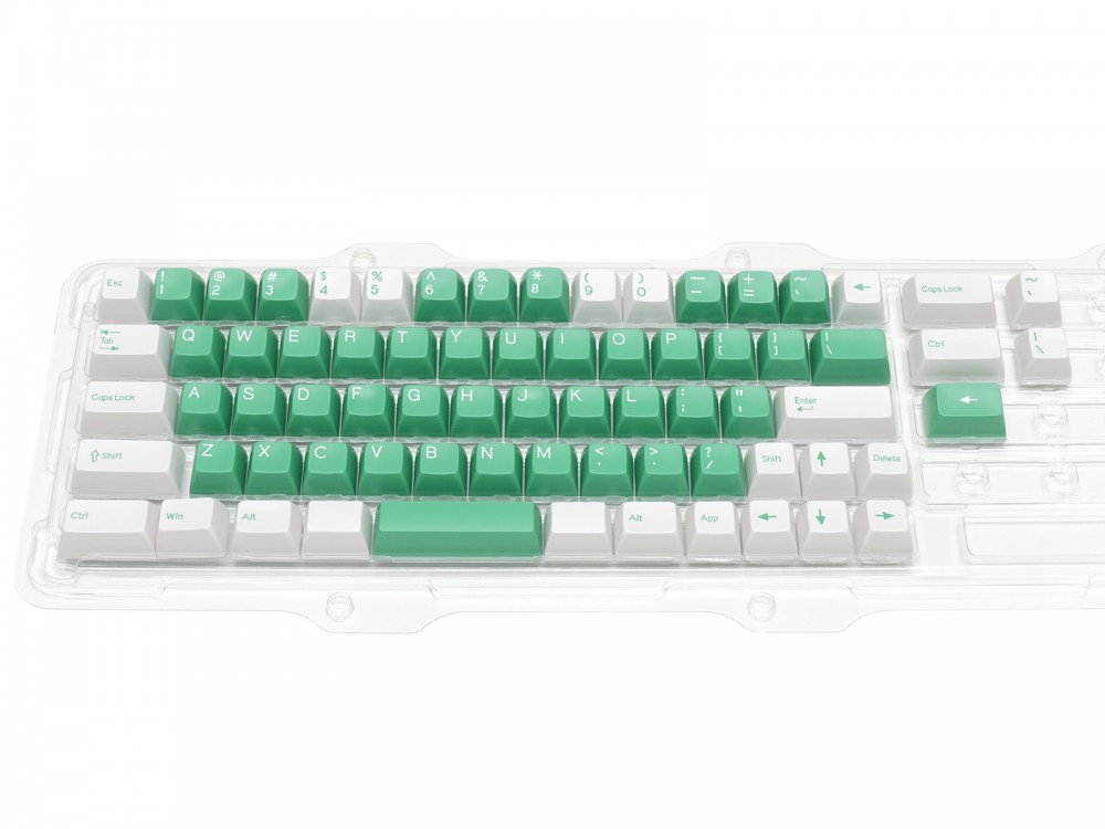 Double Shot Filco Minila USA Keyset, Sugar & Mint