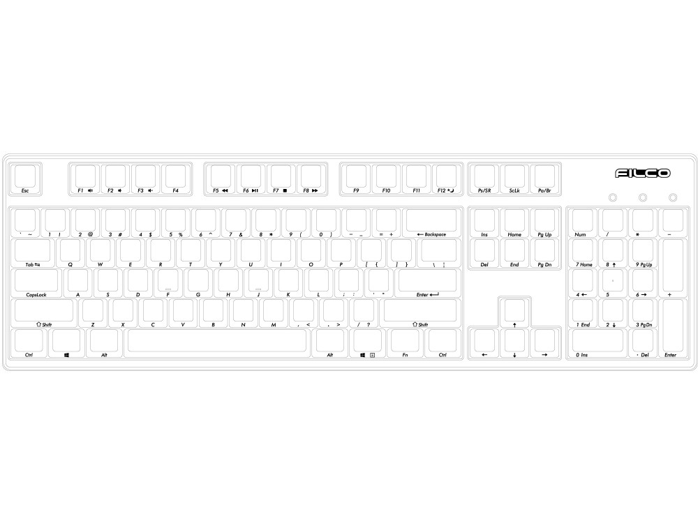 Filco majestouch 3 ninja black US