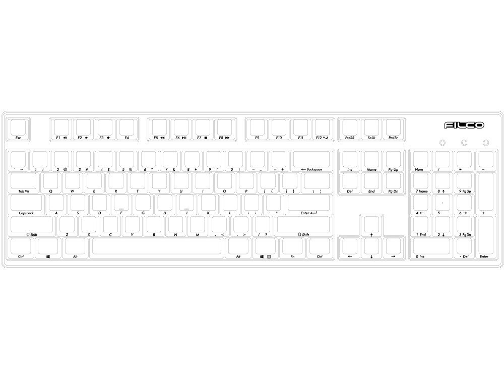 Filco majestouch 3 ninja black US