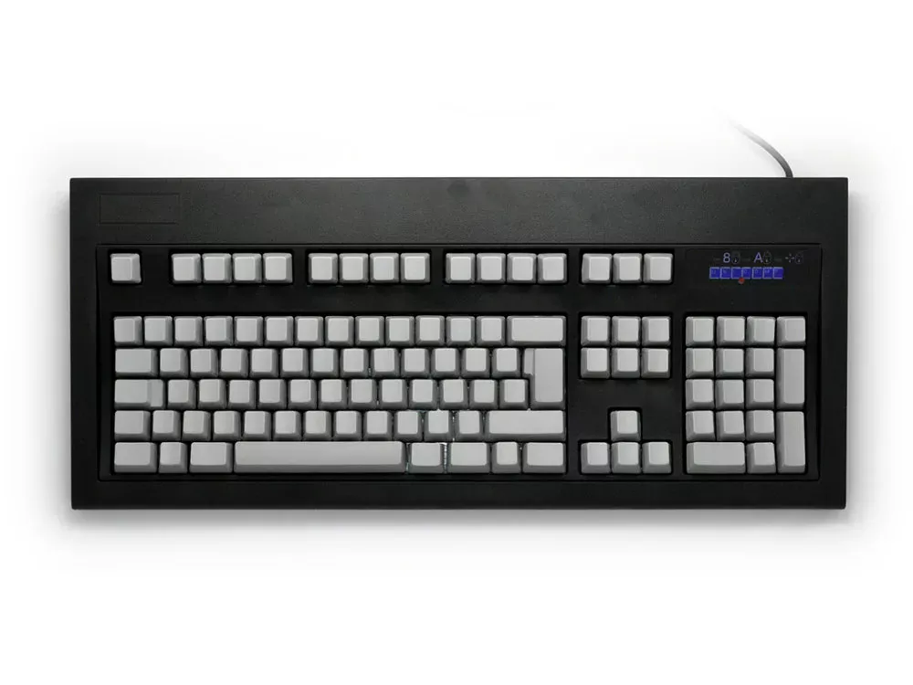 Original IBM Style Keyboard, Black, Blank USB