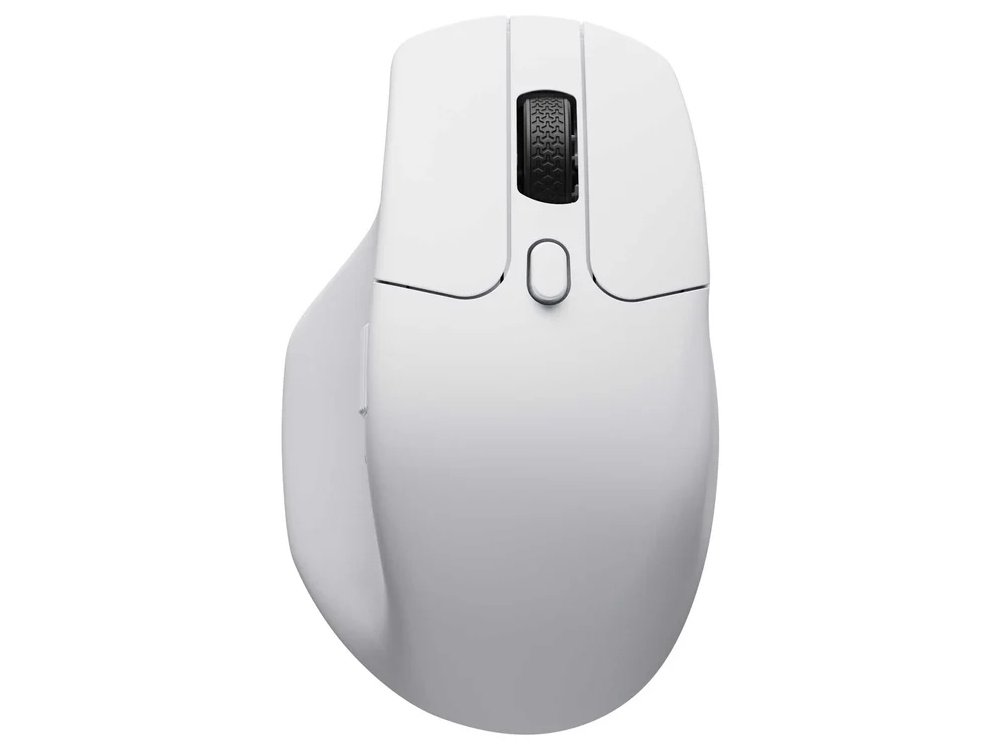 Keychron M6 Bluetooth Wireless USB Dual Scroll Mouse White