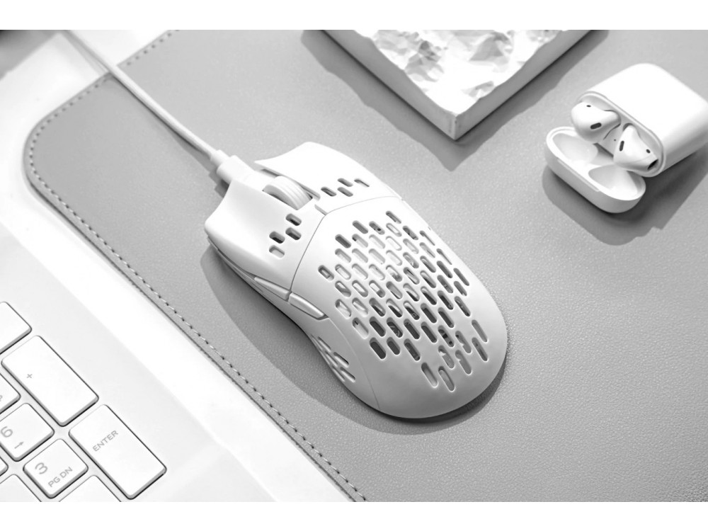 Keychron ultra light optical mouse white