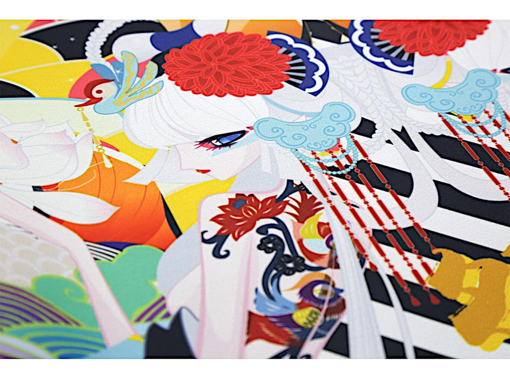 Lovebirds you desk mat extra large