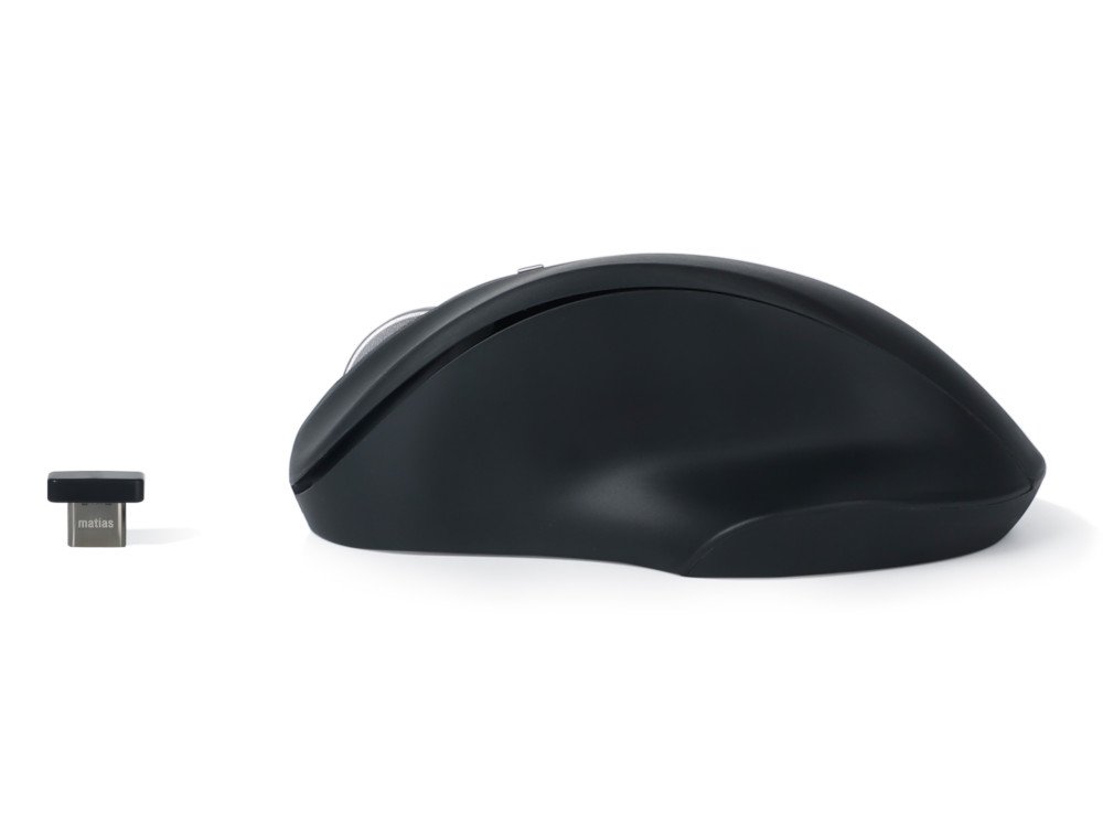 Matias 2.4g wireless usb-c pro PBT mouse black