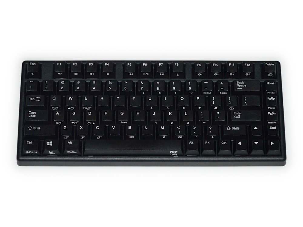 Micro82 Capacitive 35gf Bluetooth Programmable Keyboard Black