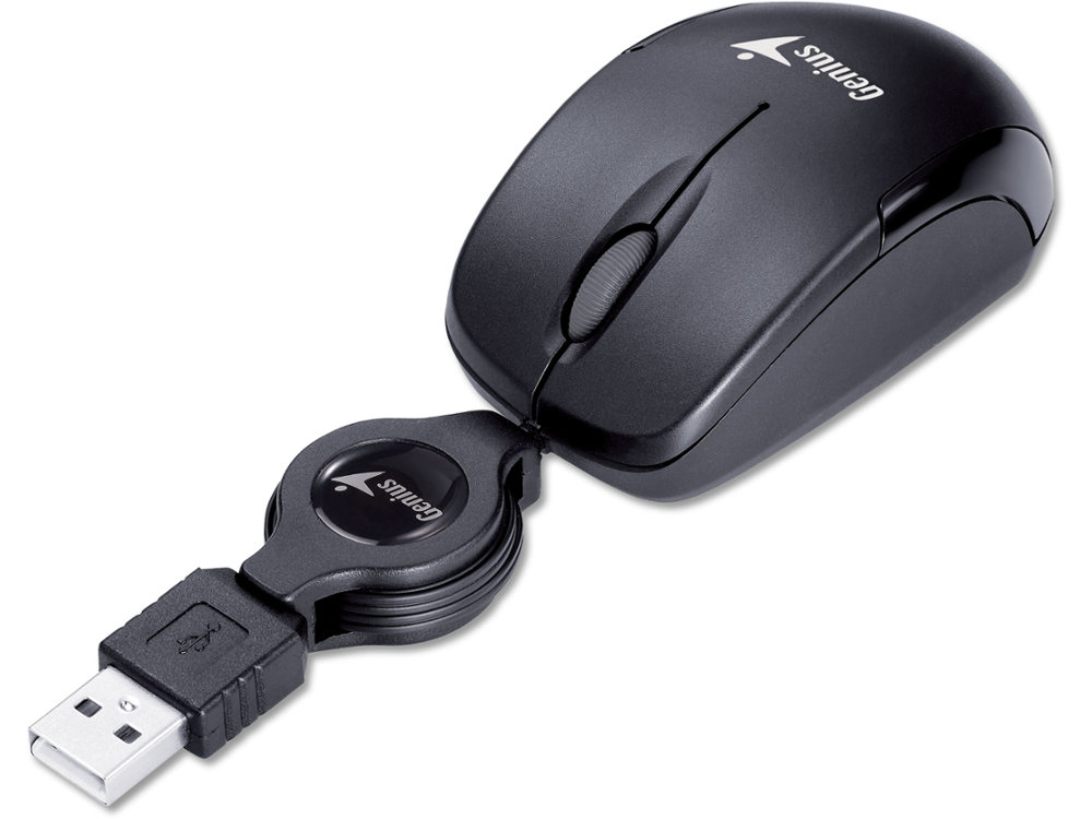 Micro travaler mini mouse black