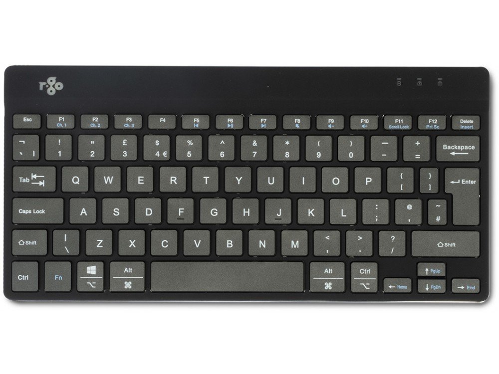 R-Go Compact Break Bluetooth Keyboard Black