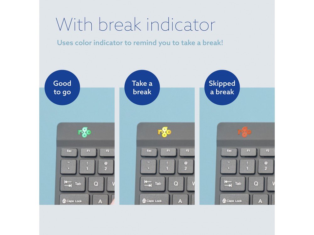 R-Go split break ergonomic keyboard UK