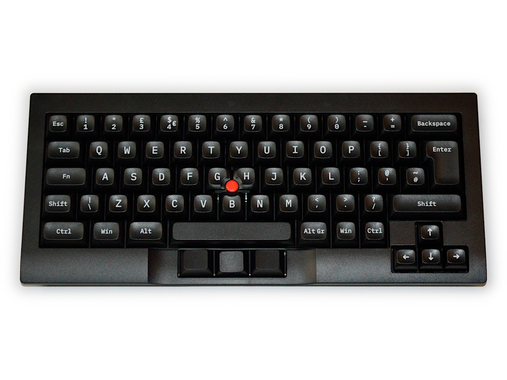 Shura 60 percent programmable trackpoint keyboard large-1