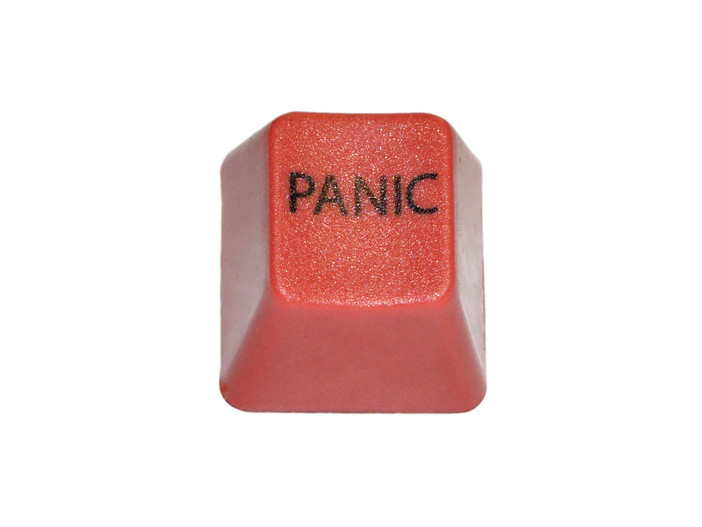 Unicomp Red PANIC Key