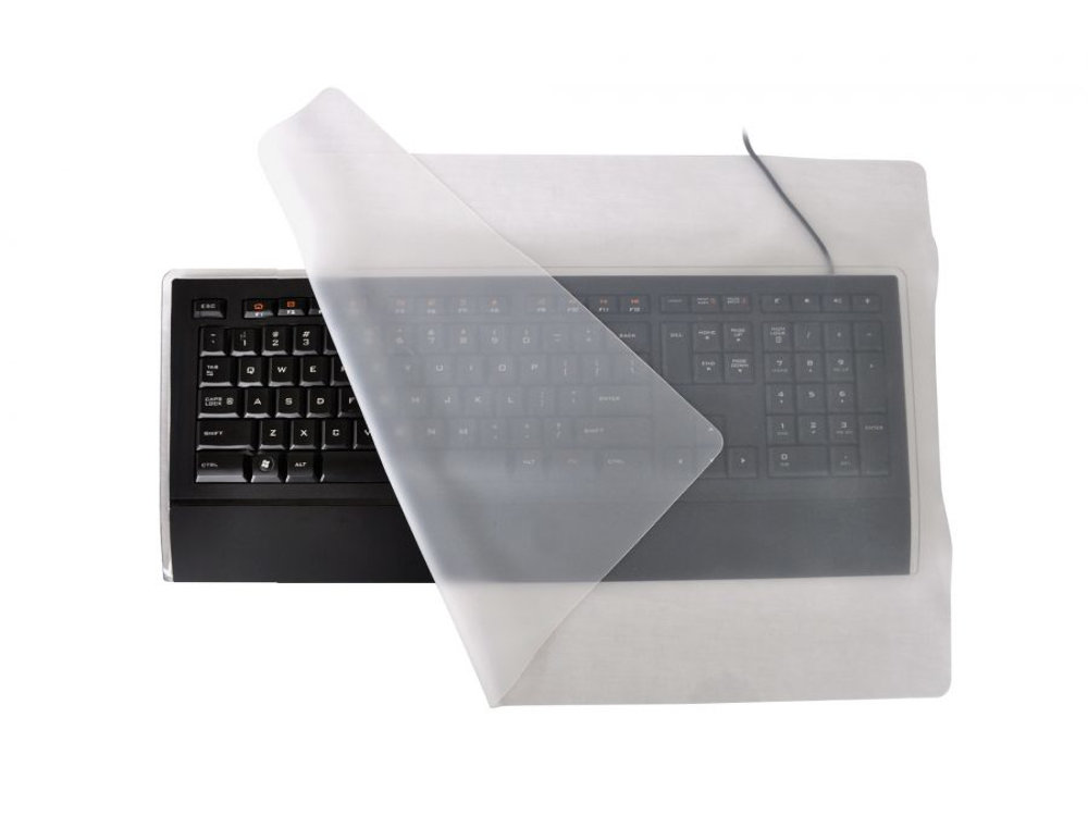 Type Through Keyboard Drape Infection Control