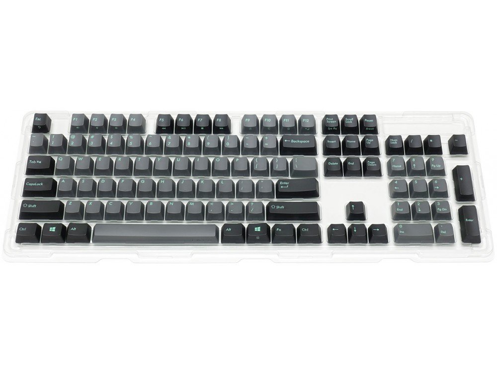 USA Double Shot PBT ASAGI Grey Filco 104 Key Full Keyset