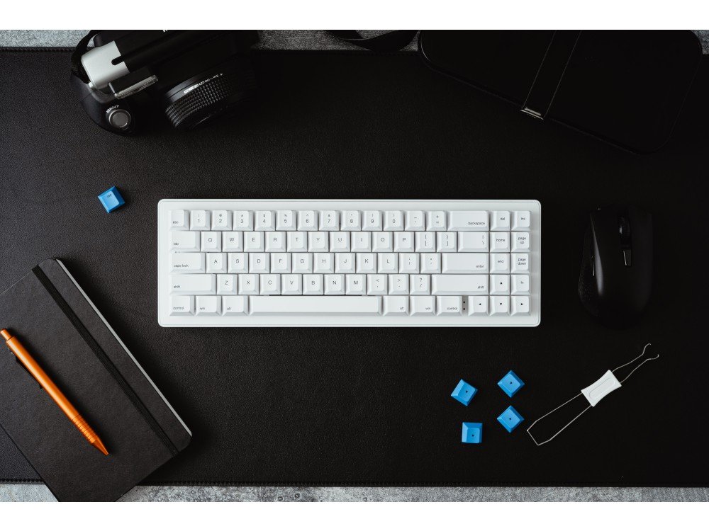 Whitefox eclipse Bluetooth RGB backlit mac PC 65 percent keyboard US
