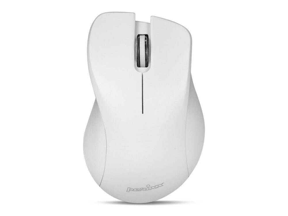 PERIMICE-621 Wireless 2.4G Silent Mouse White