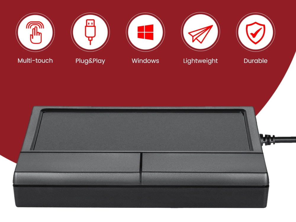 PERIPAD-504 03 peripad-504 wired touchpad with large surface