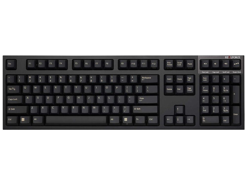 Topre Realforce R3S Fullsize Capacitive Keyboards