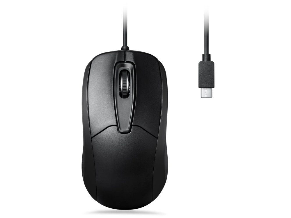 PERIMICE-209C 3-Button Wired USB-C Mouse