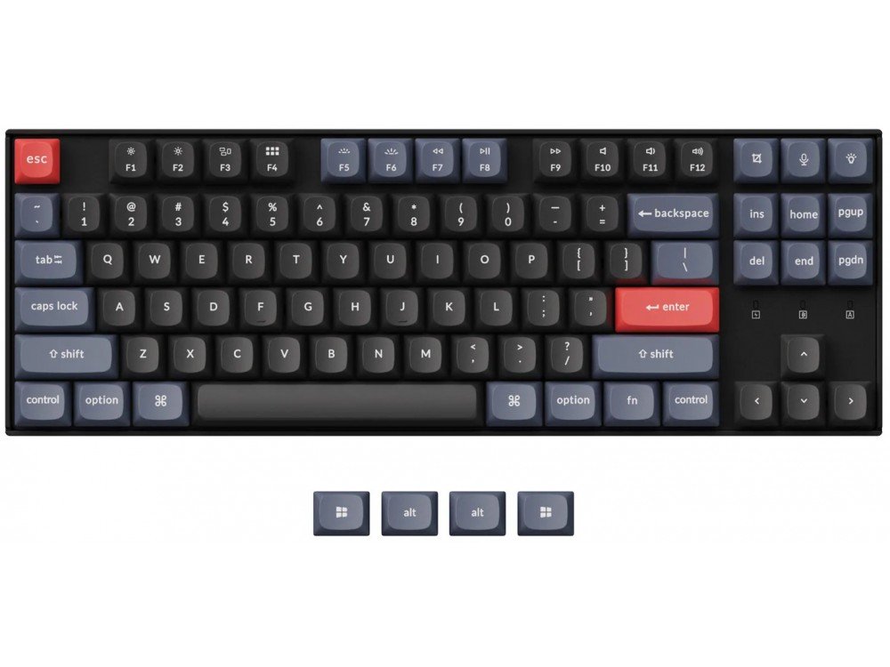 Keychron K8 Pro Bluetooth QMK/VIA RGB Mac/PC Custom Keyboards