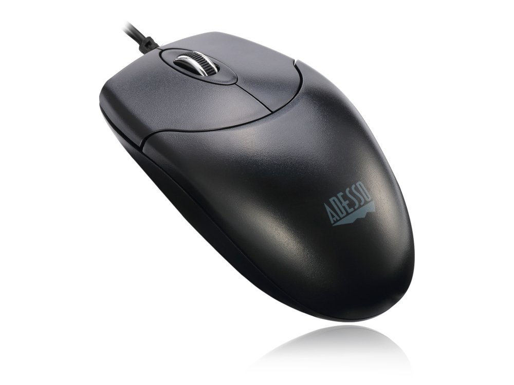 Adesso Optical Mouse Black USB - Image 2