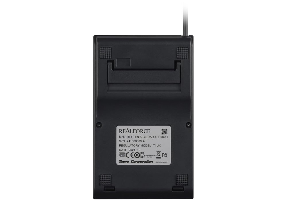 Topre REALFORCE RT1 Capacitive Keypad Black - Image 4