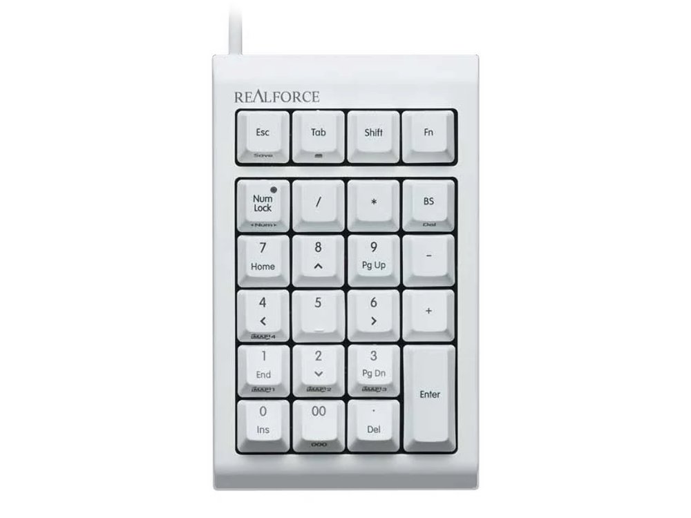 Topre REALFORCE RT1 Capacitive Keypad White